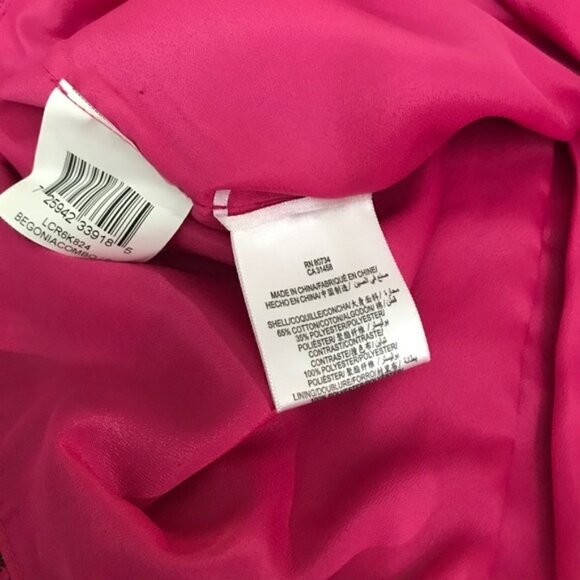 BCBGMaxAzria Begonia Combo Pink Strapless size 0 new with tags #86 - Picture 10 of 10